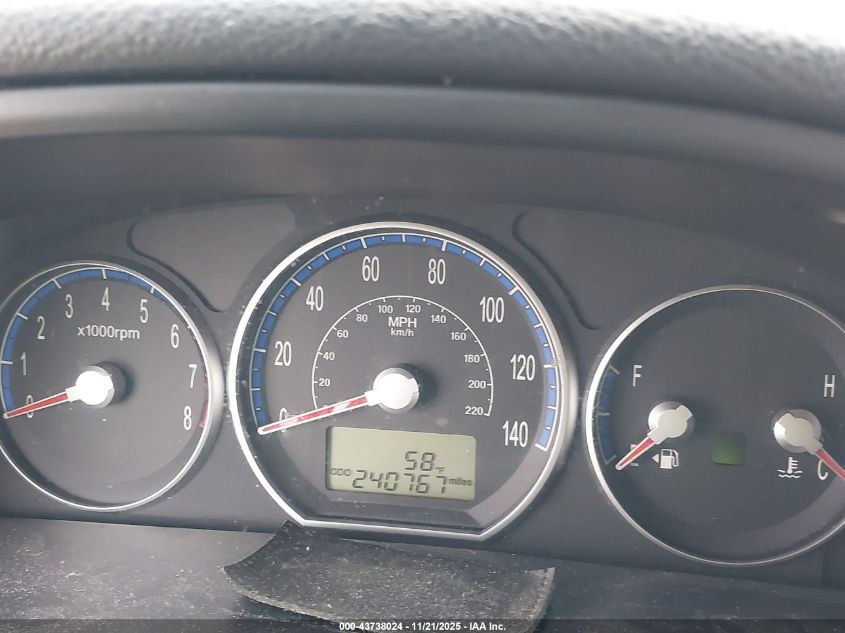 2009 Hyundai Santa Fe Se VIN: 5NMSH13E59H254797 Lot: 43738024