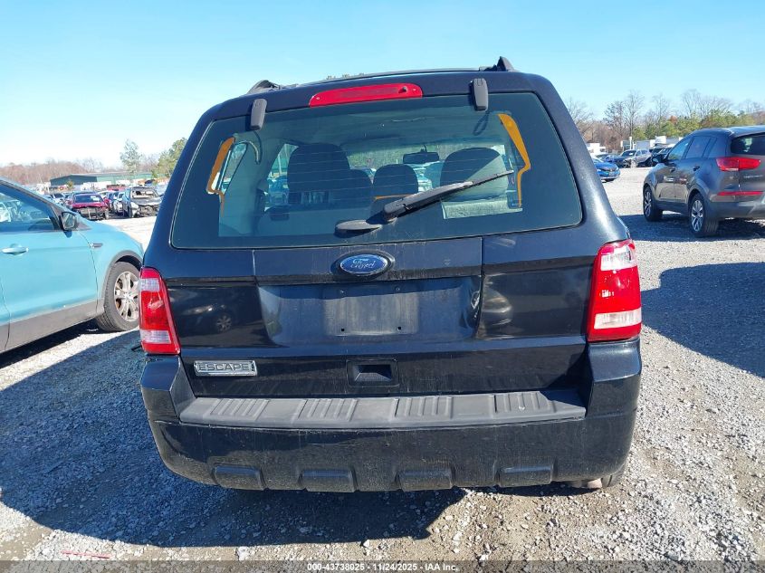 2011 Ford Escape Xls VIN: 1FMCU0C7XBKC65389 Lot: 43738025