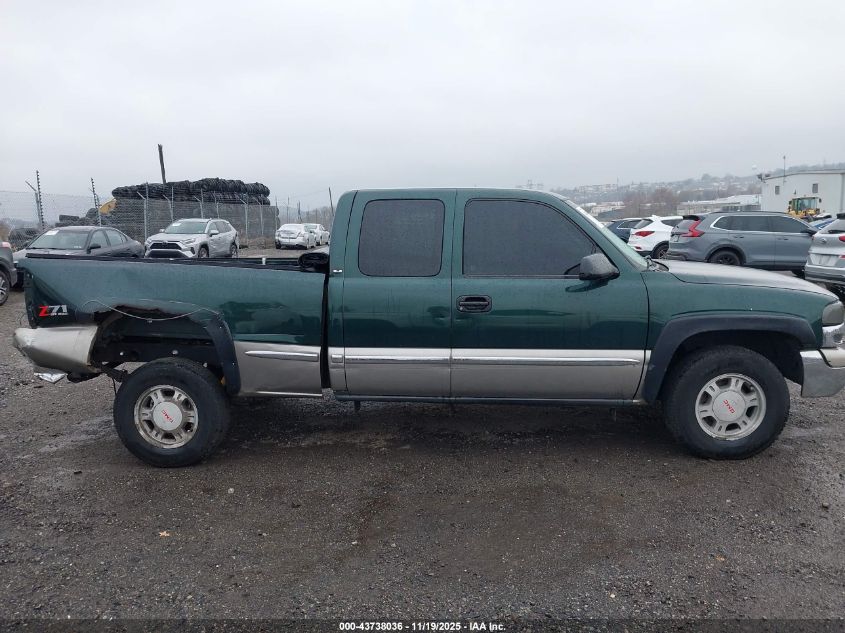 2001 GMC Sierra 1500 Sle VIN: 2GTEK19T311110050 Lot: 43738036