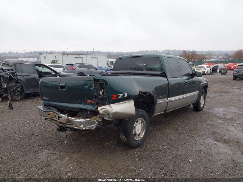 2001 GMC Sierra 1500 Sle VIN: 2GTEK19T311110050 Lot: 43738036