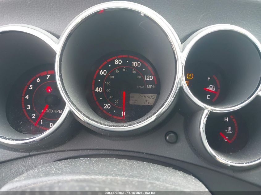 2008 Toyota Matrix VIN: 2T1KR32E48C700646 Lot: 43738048