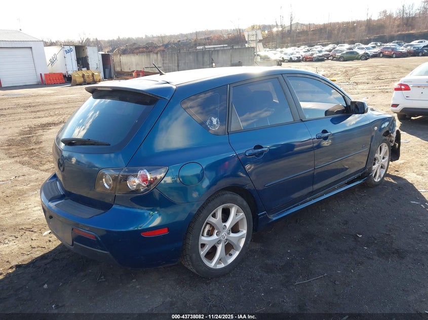 JM1BK344X81846241 2008 MAZDA 3 photo no. 4