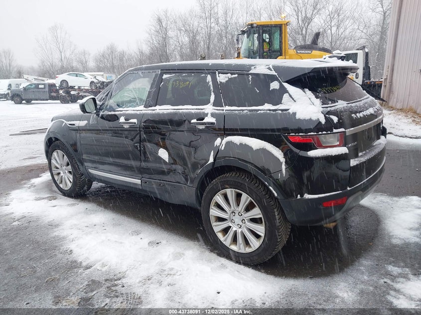 Vin: salvr2bg4hh200645, lot: 44233451, land rover range rover evoque hse 20173
