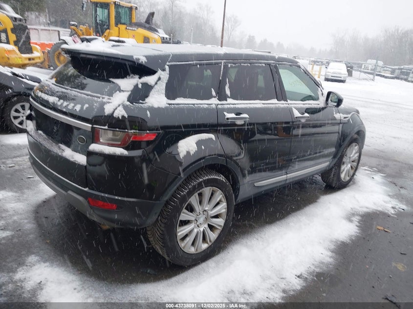 Vin: salvr2bg4hh200645, lot: 44233451, land rover range rover evoque hse 20174