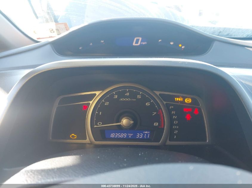 2009 Honda Civic Vp VIN: 2HGFA16379H339458 Lot: 43738099