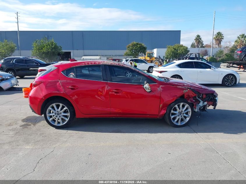 2015 Mazda Mazda3 S Grand Touring VIN: JM1BM1M36F1237134 Lot: 43738104