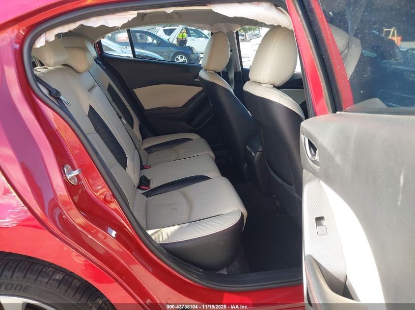 2015 Mazda Mazda3 S Grand Touring VIN: JM1BM1M36F1237134 Lot: 43738104