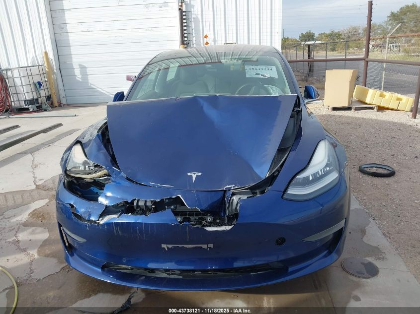 2019 Tesla Model 3 Long Range/Mid Range/Standard Range/Standard Range Plus VIN: 5YJ3E1EA7KF309197 Lot: 43738121