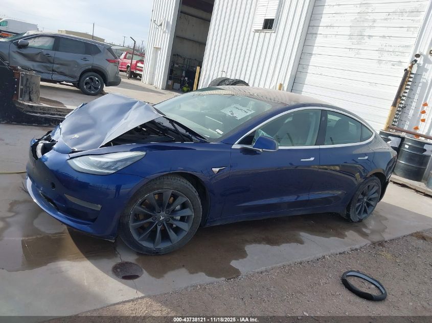 2019 Tesla Model 3 Long Range/Mid Range/Standard Range/Standard Range Plus VIN: 5YJ3E1EA7KF309197 Lot: 43738121