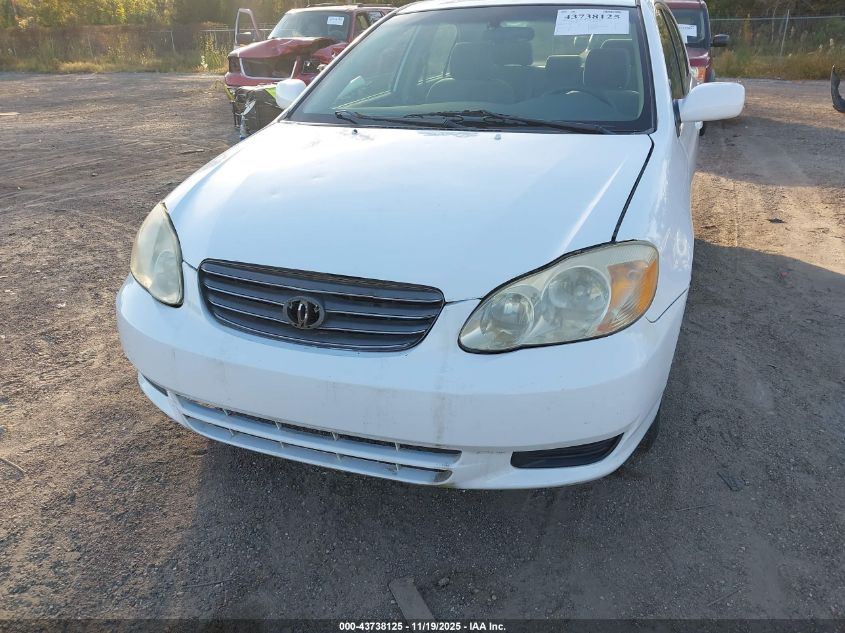 2005 Toyota Corolla Le VIN: 2T1BR32E25C327280 Lot: 43738125