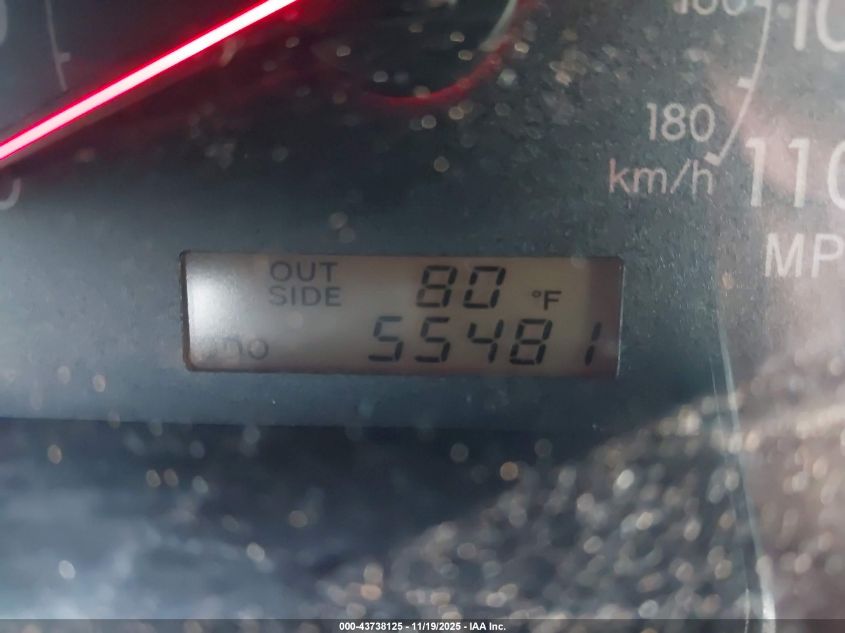 2005 Toyota Corolla Le VIN: 2T1BR32E25C327280 Lot: 43738125