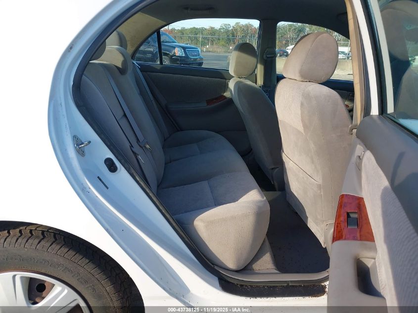 2005 Toyota Corolla Le VIN: 2T1BR32E25C327280 Lot: 43738125