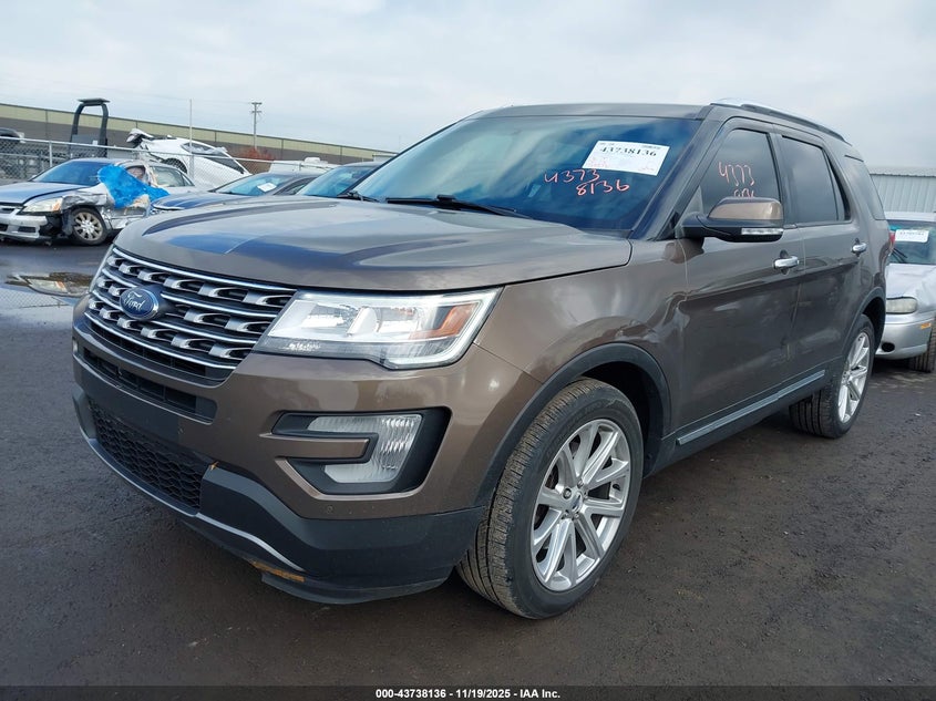 1FM5K8F85GGC60208 2016 FORD EXPLORER photo no. 6