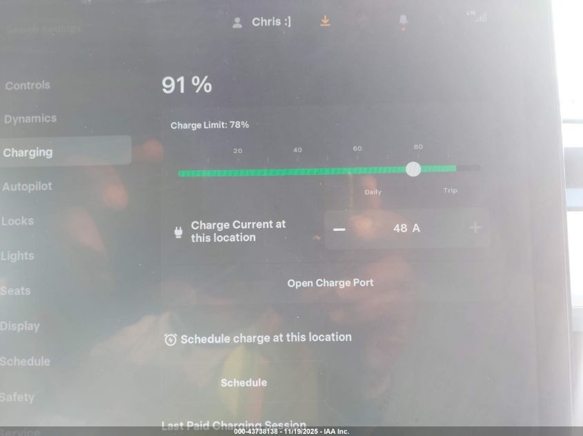 2022 Tesla Model 3 Long Range Dual Motor All-Wheel Drive VIN: 5YJ3E1EB9NF137185 Lot: 43738138