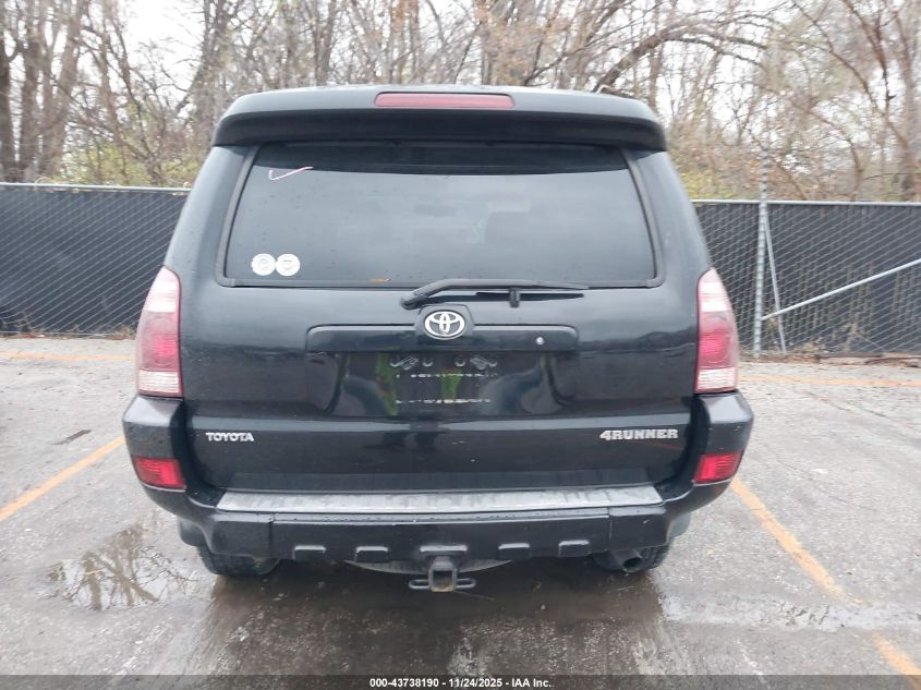 2005 Toyota 4Runner Sr5 V6 VIN: JTEZU14R158037735 Lot: 43738190