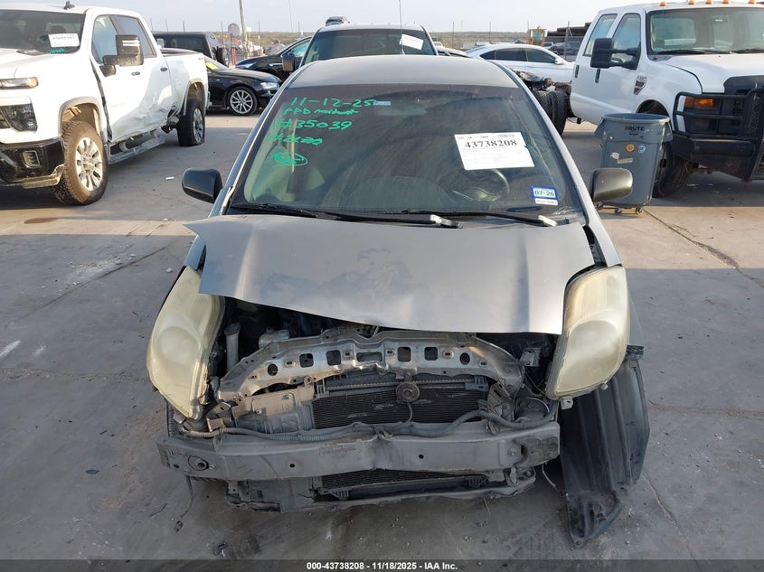 2007 Toyota Yaris VIN: JTDJT923075049929 Lot: 43738208