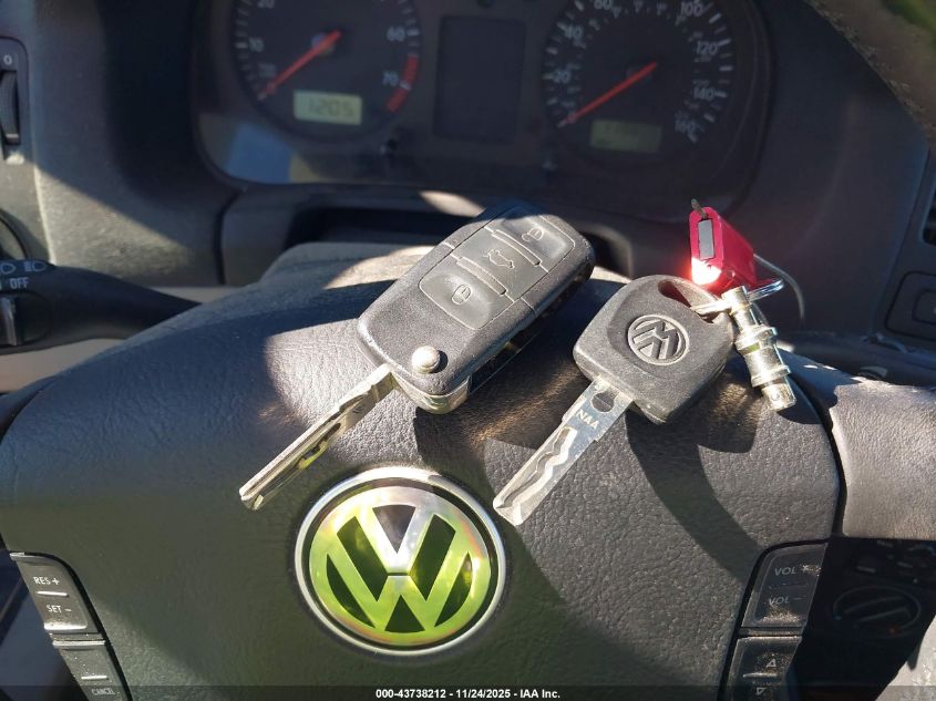 2001 Volkswagen Jetta Gls VIN: 3VWSB69M91M112514 Lot: 43738212