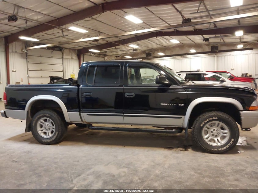 2002 Dodge Dakota Slt VIN: 1B7HG48N92S614784 Lot: 43738228
