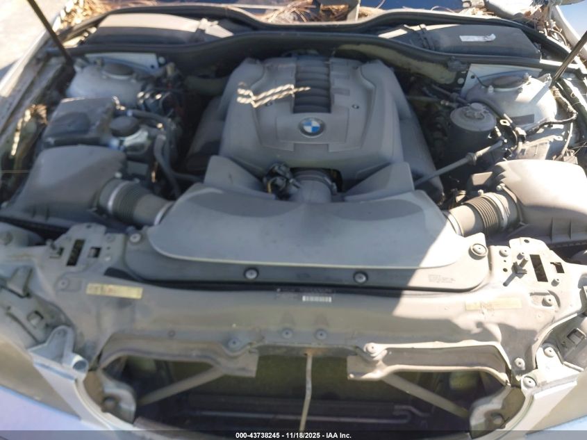 2008 BMW 750Li VIN: WBAHN83598DT78605 Lot: 43738245