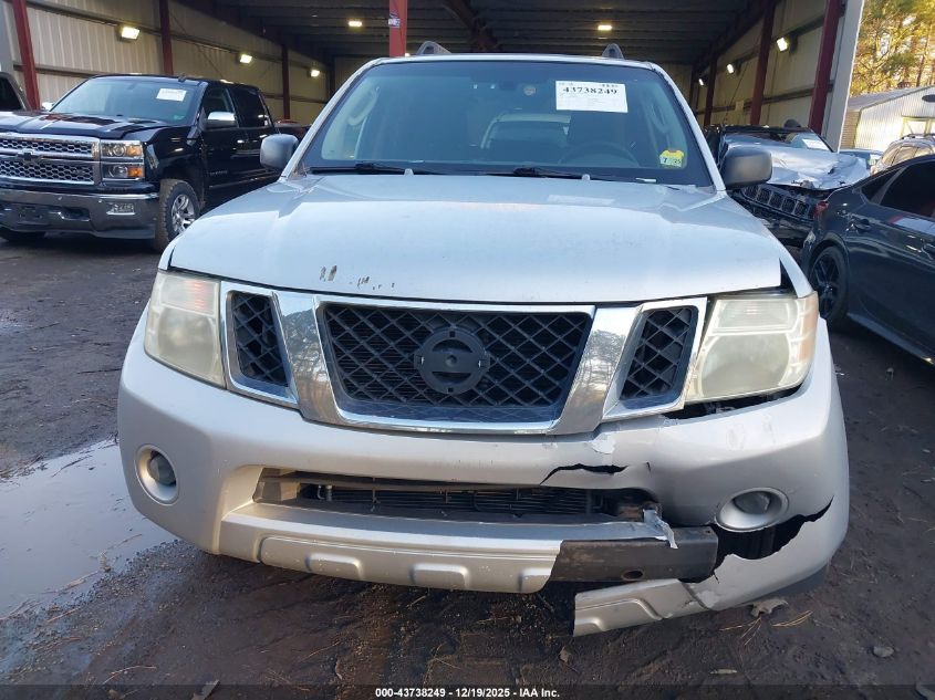 2008 Nissan Pathfinder S VIN: 5N1AR18B08C615093 Lot: 43738249