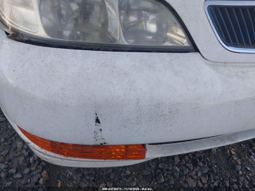 1998 Acura Cl 2.3 VIN: 19UYA3259WL006205 Lot: 43738273