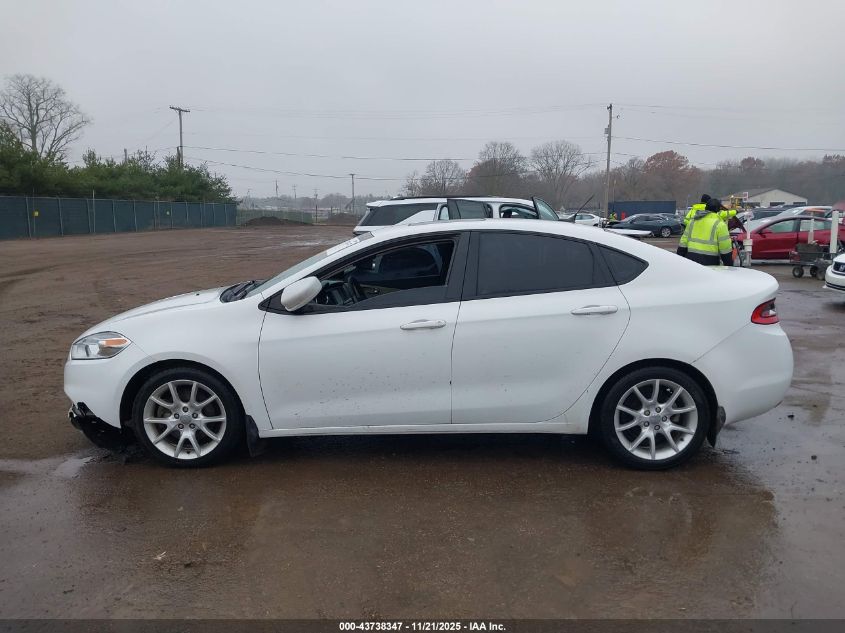 2013 Dodge Dart Sxt VIN: 1C3CDFBH0DD667158 Lot: 43738347