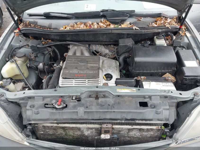 2000 Lexus Rx 300 VIN: JT6HF10U2Y0147725 Lot: 43738354