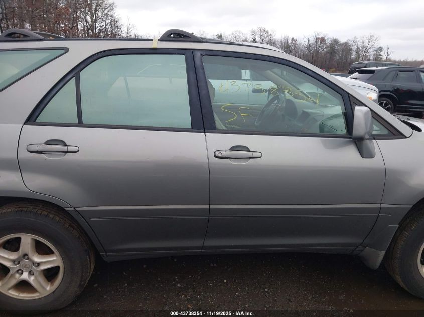 2000 Lexus Rx 300 VIN: JT6HF10U2Y0147725 Lot: 43738354