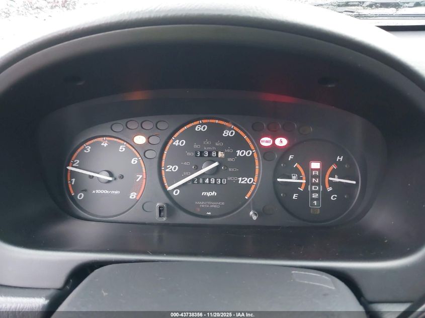 1999 Honda Cr-V Ex VIN: JHLRD1861XC080320 Lot: 43738356