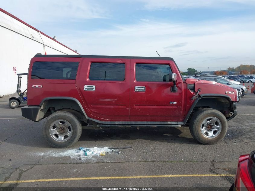 2003 Hummer H2 VIN: 5GRGN23U73H109750 Lot: 43738371