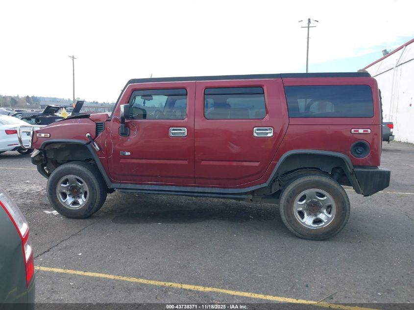 2003 Hummer H2 VIN: 5GRGN23U73H109750 Lot: 43738371