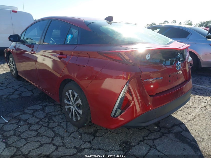 2021 Toyota Prius Prime Xle VIN: JTDKAMFP1M3167201 Lot: 43738406