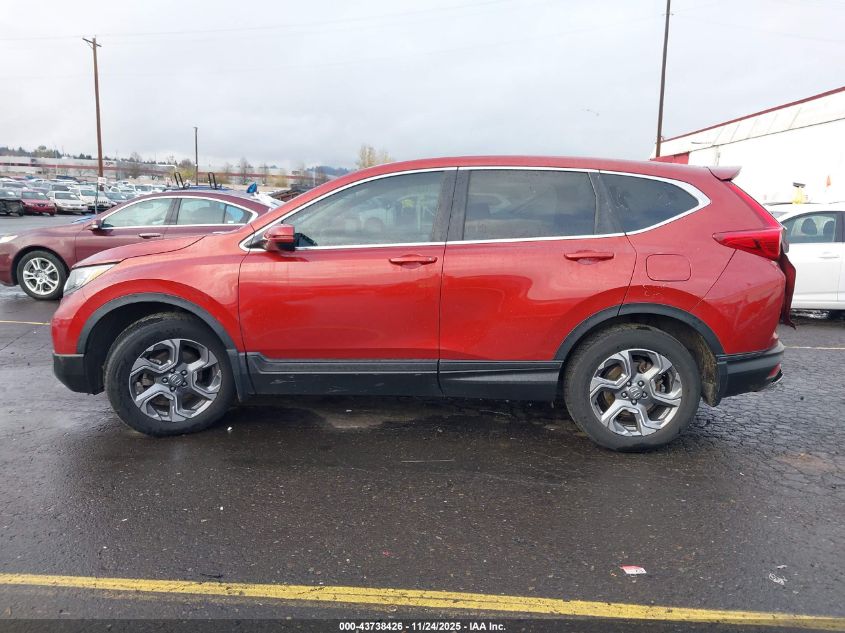 2018 Honda Cr-V Ex VIN: 2HKRW2H5XJH673058 Lot: 43738426