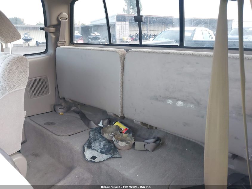 1998 Toyota T100 Sr5 V6 VIN: JT4TN14D2W0039649 Lot: 43738433