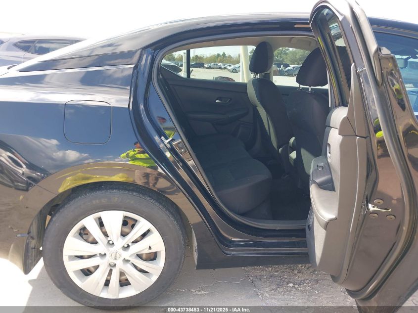 2020 Nissan Sentra S Xtronic Cvt VIN: 3N1AB8BV3LY280189 Lot: 43738453