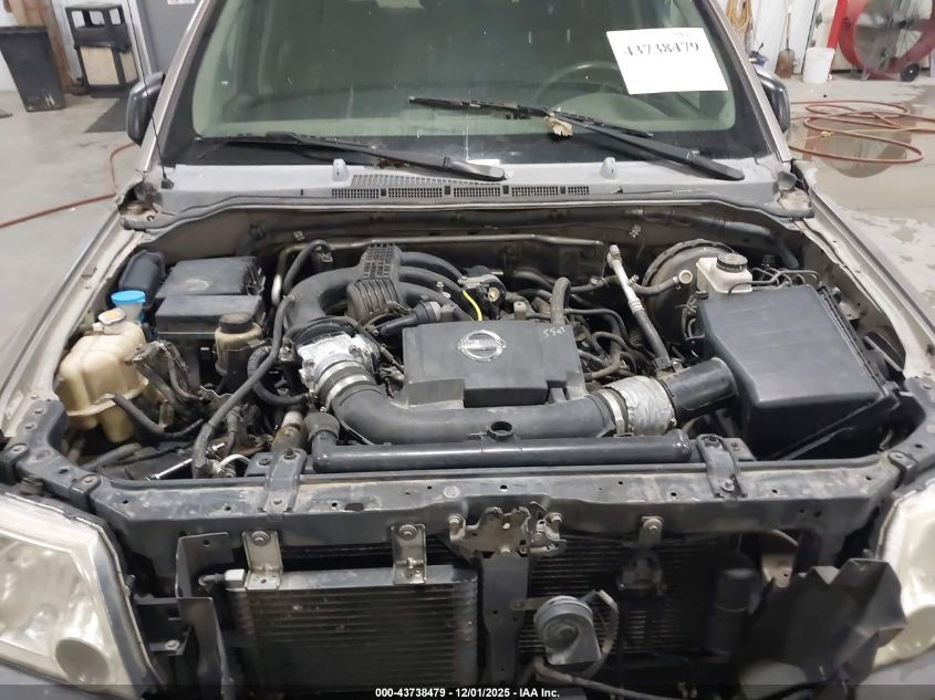 2005 Nissan Xterra Off Road VIN: 5N1AN08U25C642315 Lot: 43738479