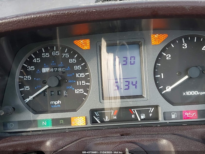 1994 Honda Gl1500 A VIN: 1HFSC2201RA600676 Lot: 43738491