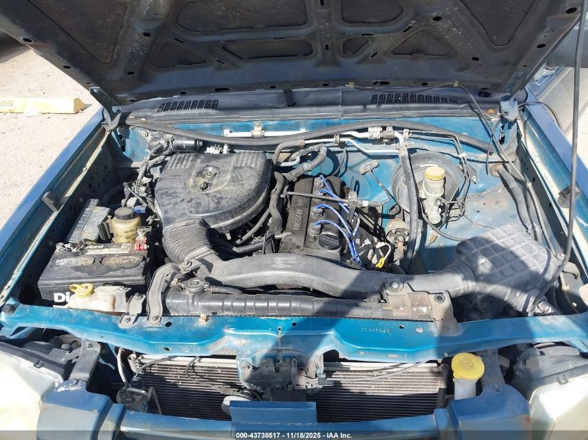 2002 Nissan Frontier Xe VIN: 1N6DD26S02C345540 Lot: 43738517