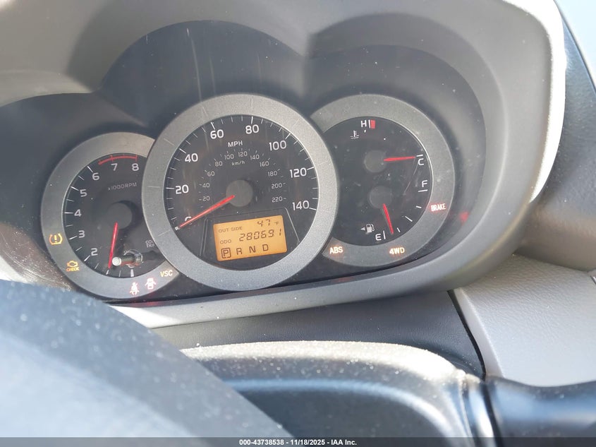 2008 Toyota Rav4 VIN: JTMBD33V086070354 Lot: 43738538