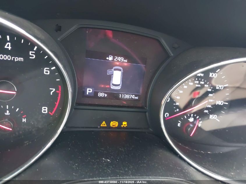 2020 Kia Sedona Ex VIN: KNDMB5C15L6580831 Lot: 43738560