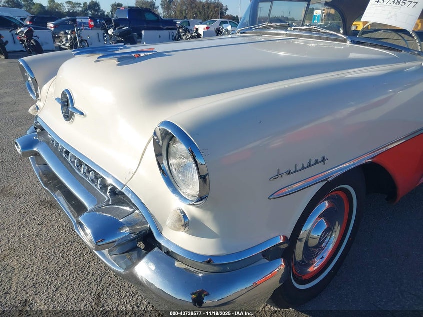 1955 Oldsmobile Holiday 88 VIN: 557K25780 Lot: 43738577