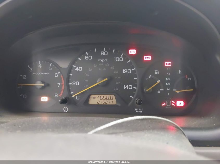 2001 Honda Accord 3.0 Ex VIN: 1HGCG16581A060123 Lot: 43738595