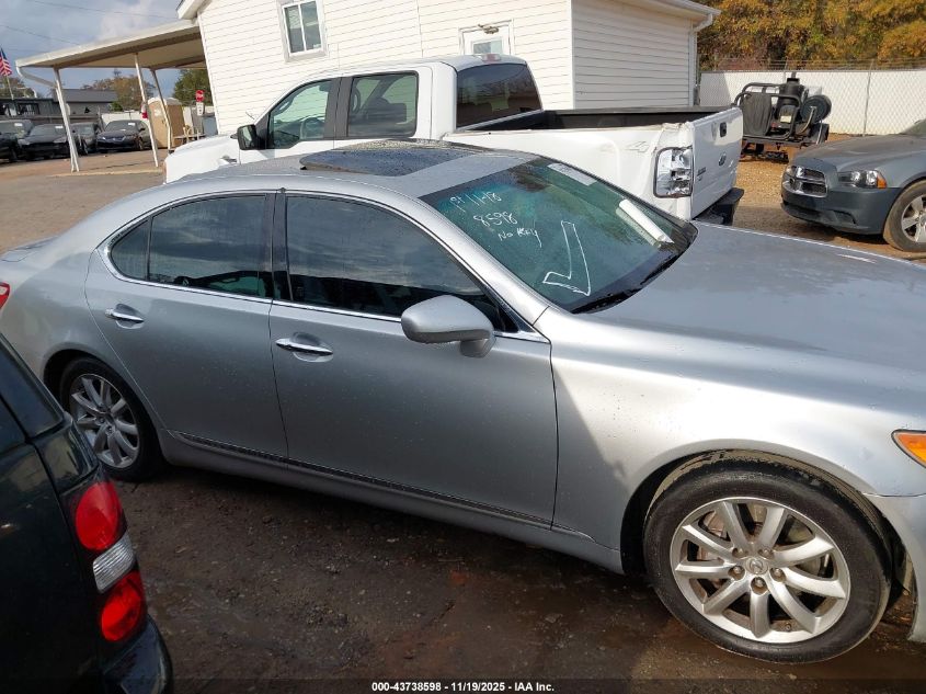 2008 Lexus Ls 460 VIN: JTHBL46F685072143 Lot: 43738598