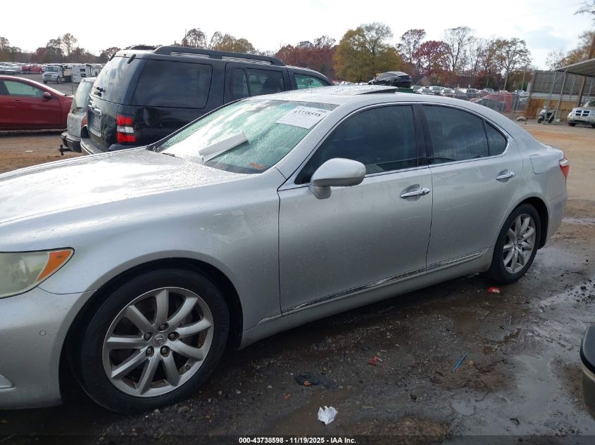 2008 Lexus Ls 460 VIN: JTHBL46F685072143 Lot: 43738598