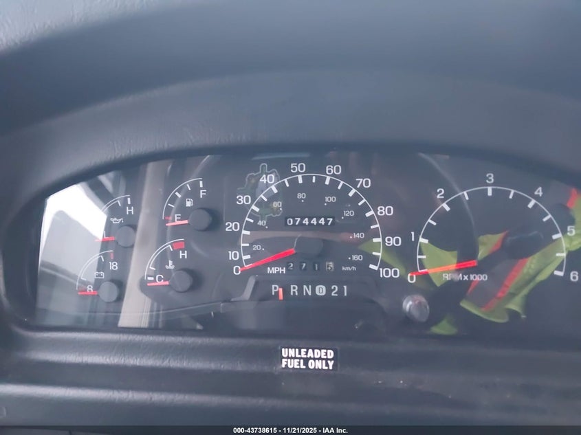 2001 Ford F550 Super Duty Stripped Chass VIN: 1FCNF53S810A06449 Lot: 43738615