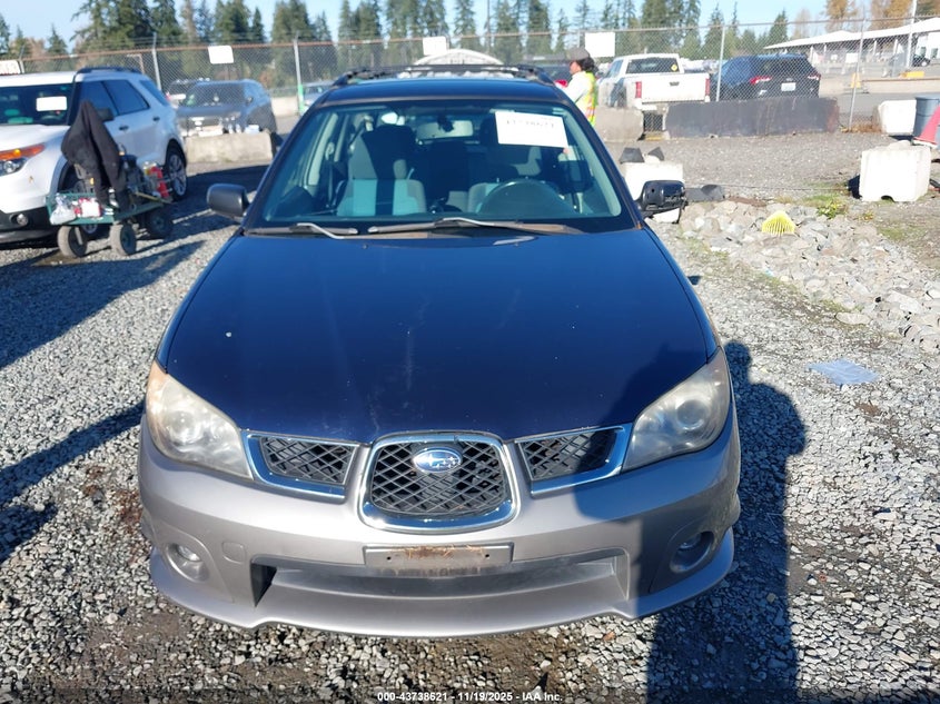 2006 Subaru Impreza Outback Sport VIN: JF1GG68656H819222 Lot: 43738621