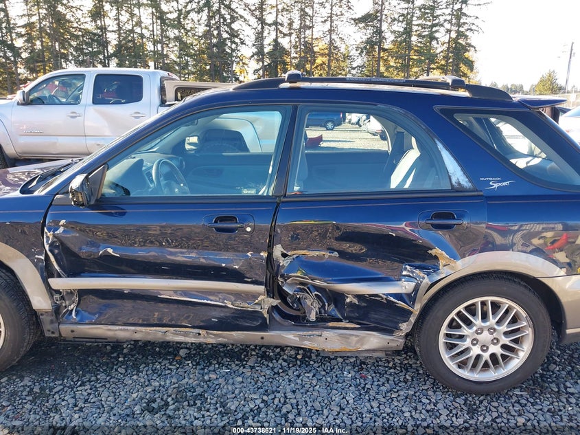 2006 Subaru Impreza Outback Sport VIN: JF1GG68656H819222 Lot: 43738621