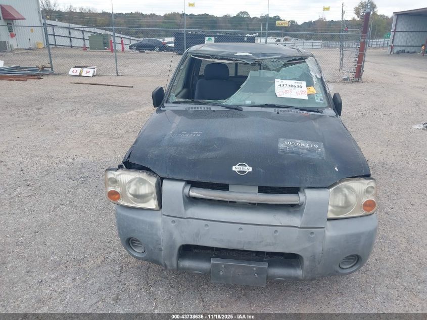VIN: 1N6DD26S91C333062 NISSAN FRONTIER 2WD 2001 BLACK Photo 10