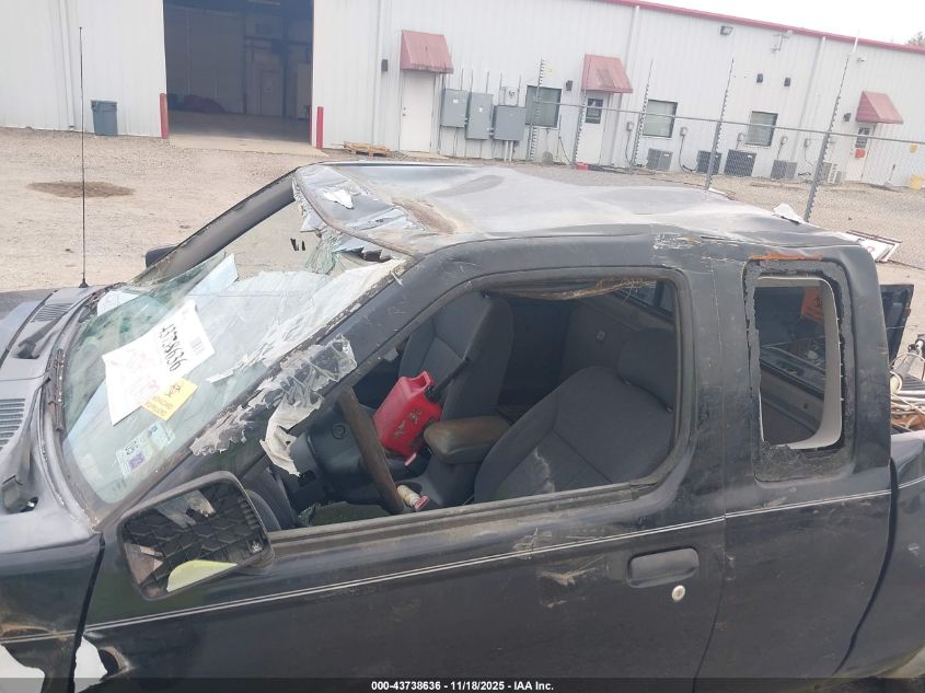 VIN: 1N6DD26S91C333062 NISSAN FRONTIER 2WD 2001 BLACK Photo 12