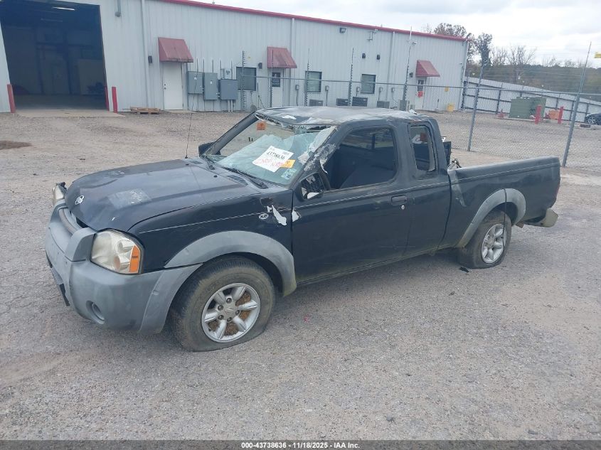 VIN: 1N6DD26S91C333062 NISSAN FRONTIER 2WD 2001 BLACK Photo 2
